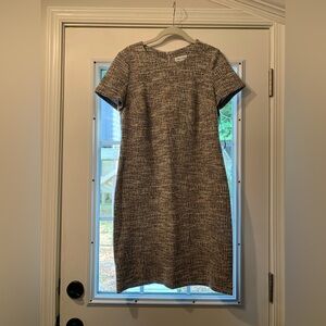 Calvin Klein Multicolor Tweed Dress